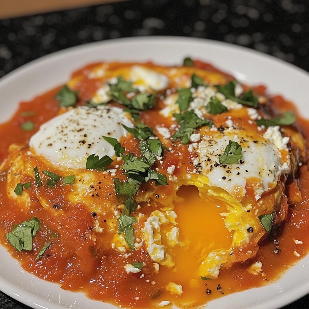 Internationale-Küche-Shakshuka mit Feta