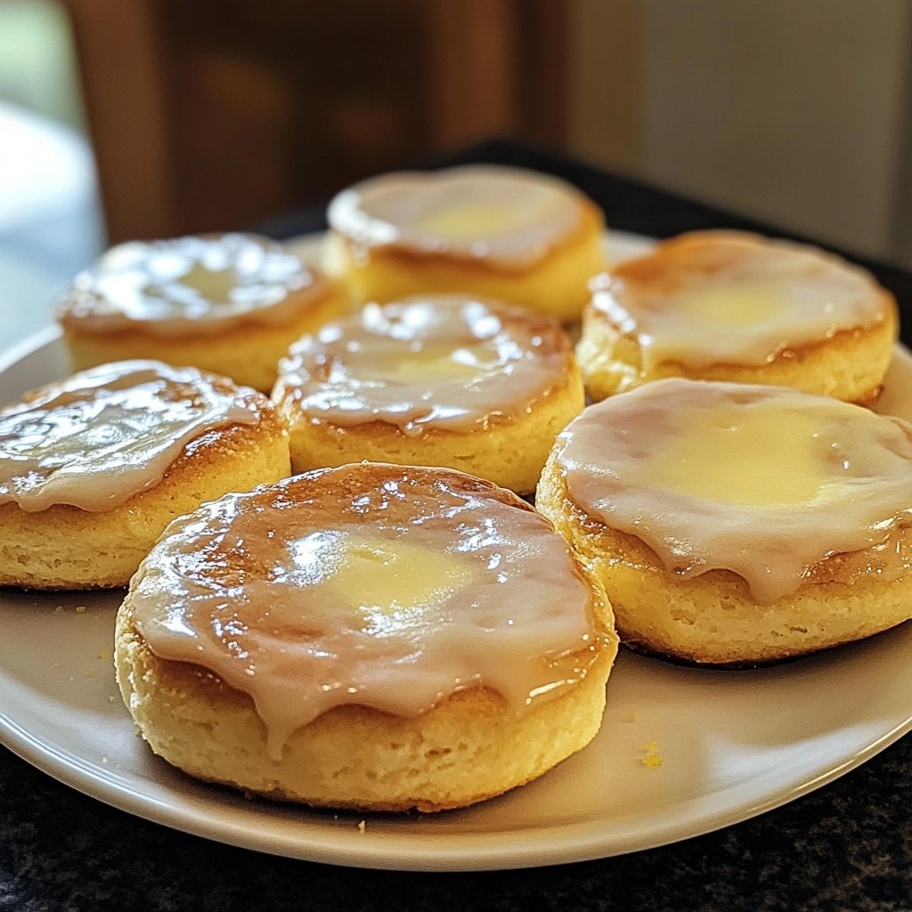 Zitronen Daumenplätzchen