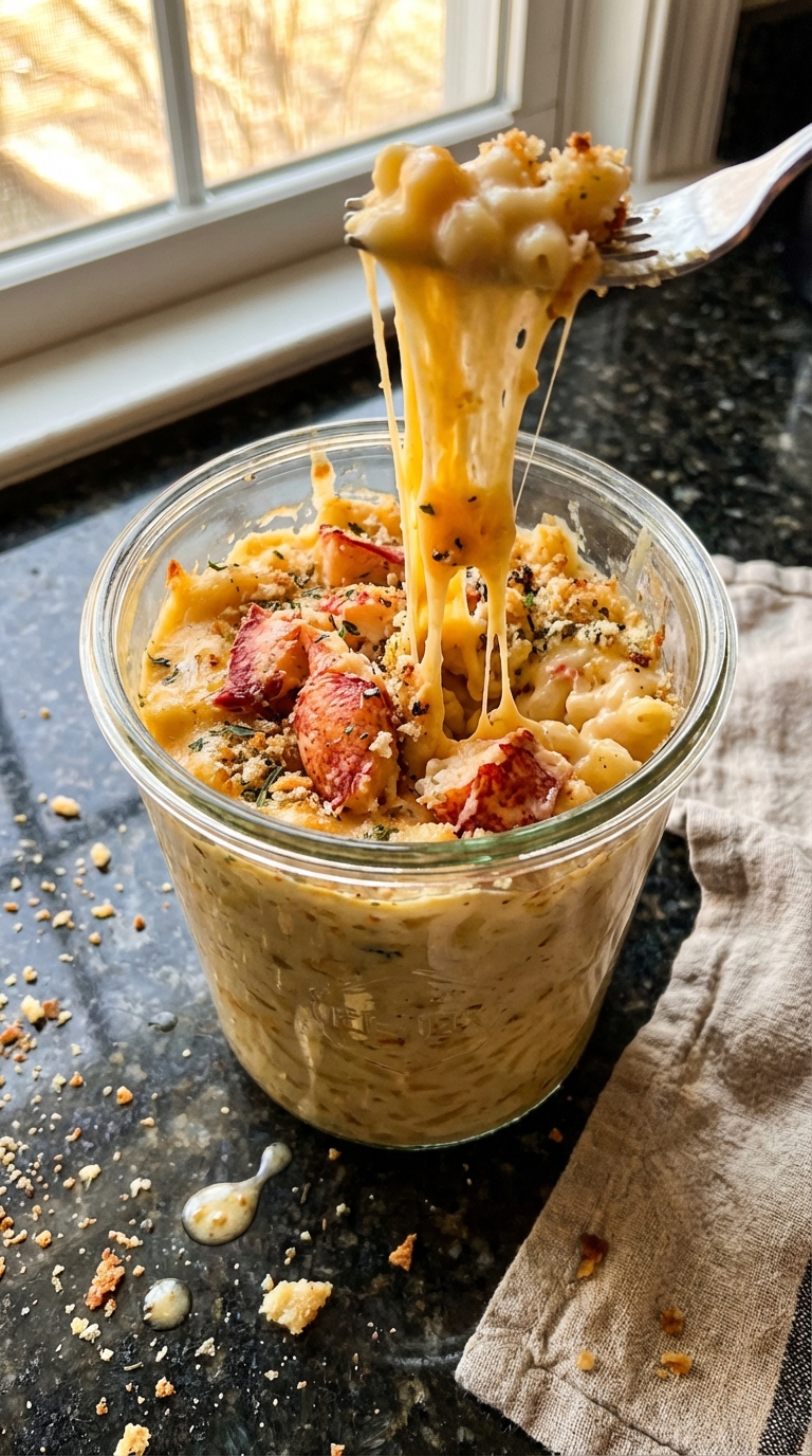 Hummer Mac and Cheese Becher​