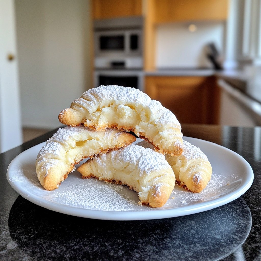 Buttrige Vanillekipferl