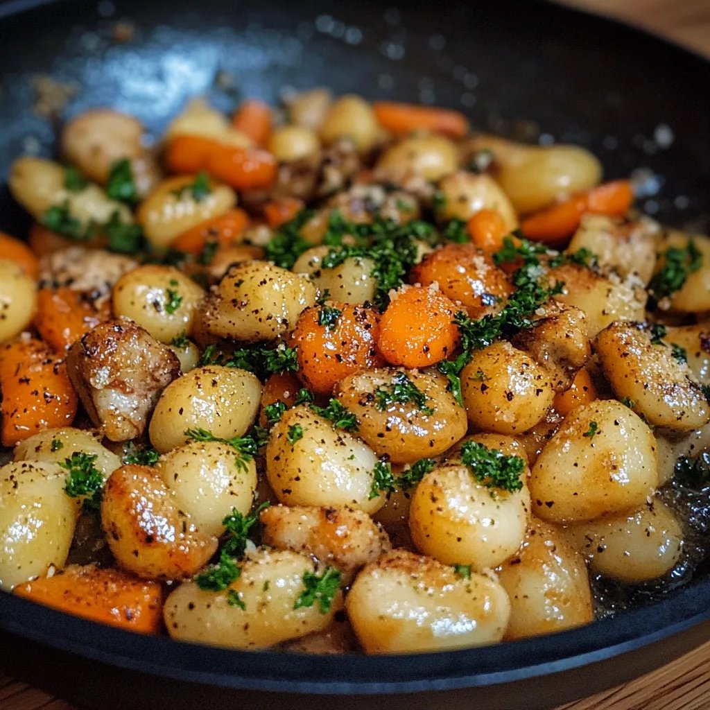 Cremige Gnocchi-Pfanne