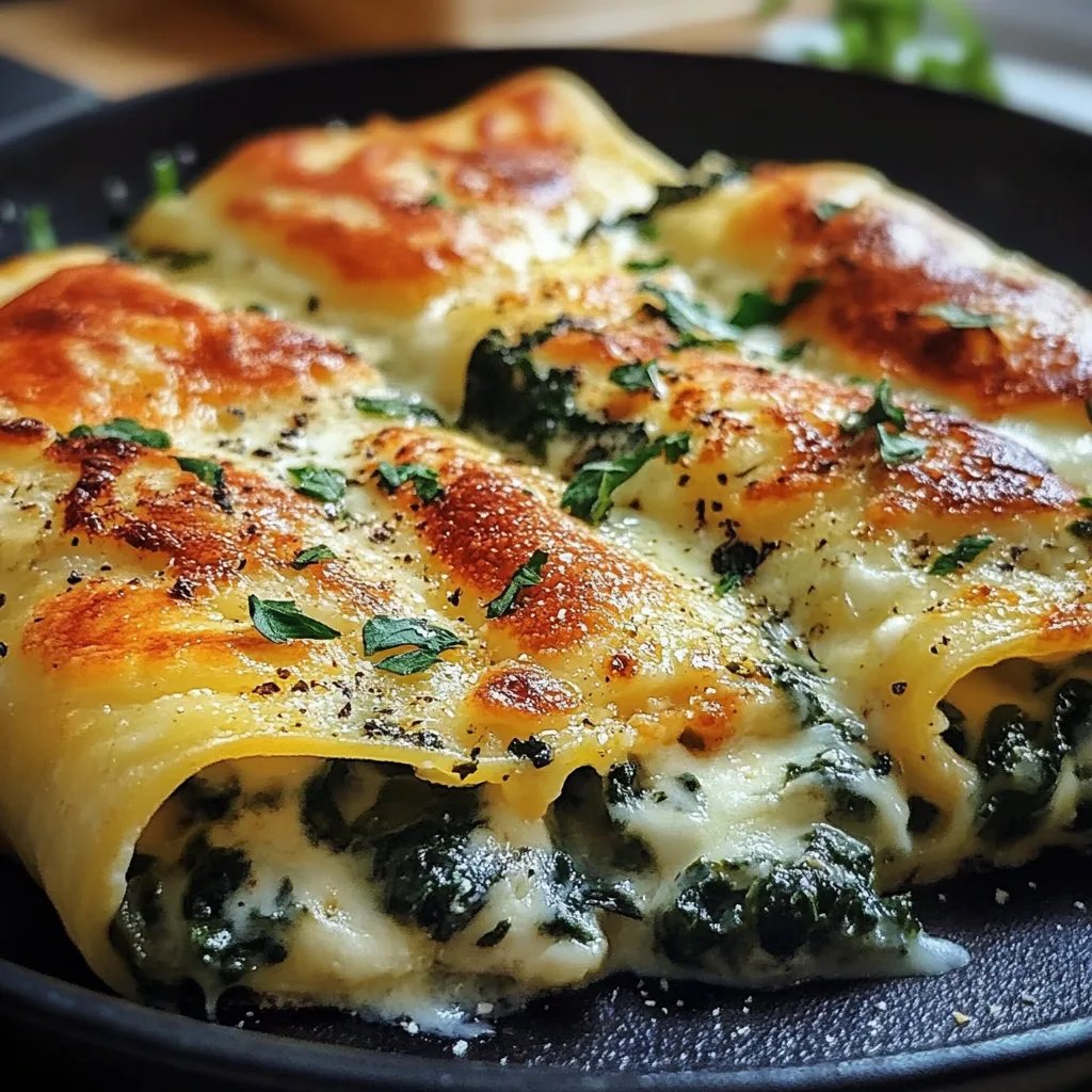 Kartoffeltaschen mit Spinat-Frischkäse