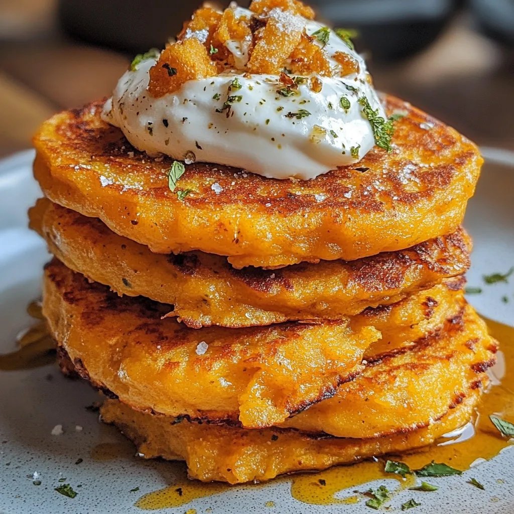 Kürbis Kartoffel Puffer