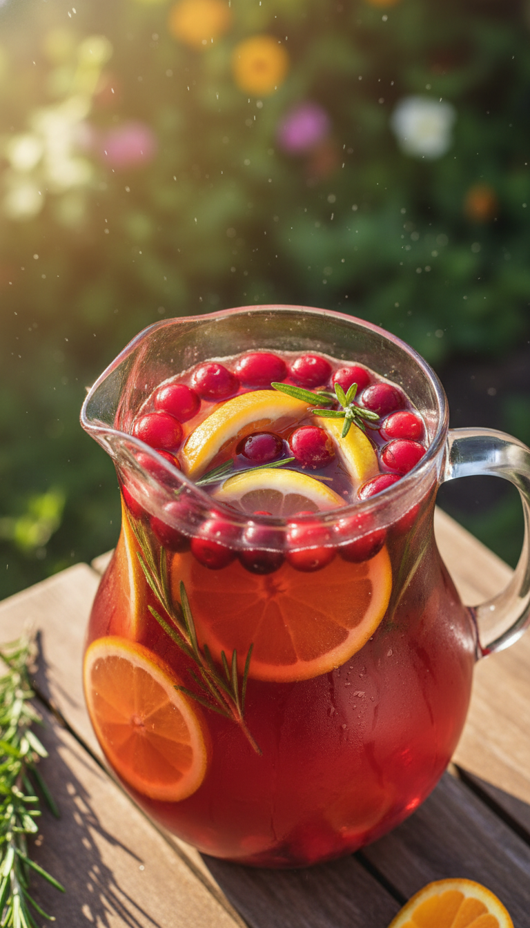 Cranberry Zitrus Punsch