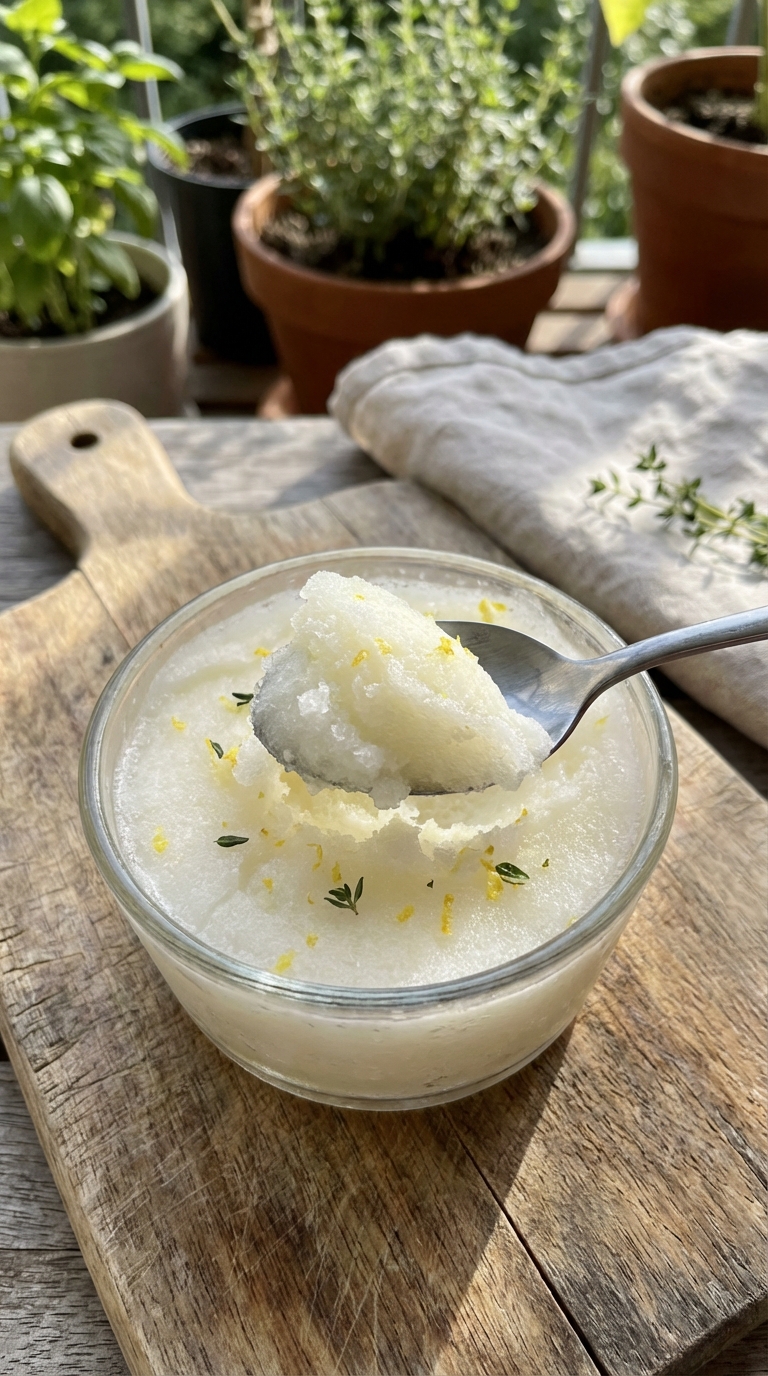 Limoncello Sorbet Glück