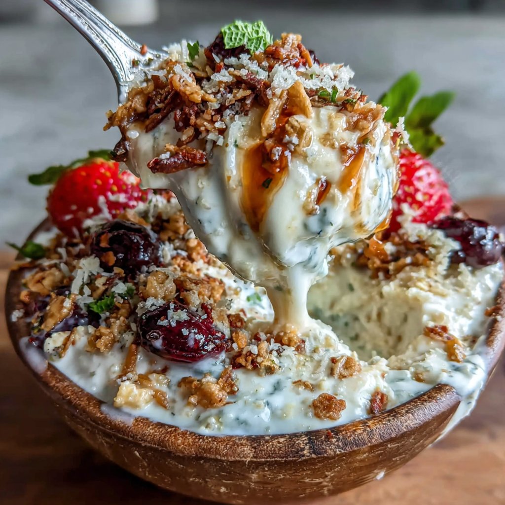 Griechische Joghurt Smoothie Bowl