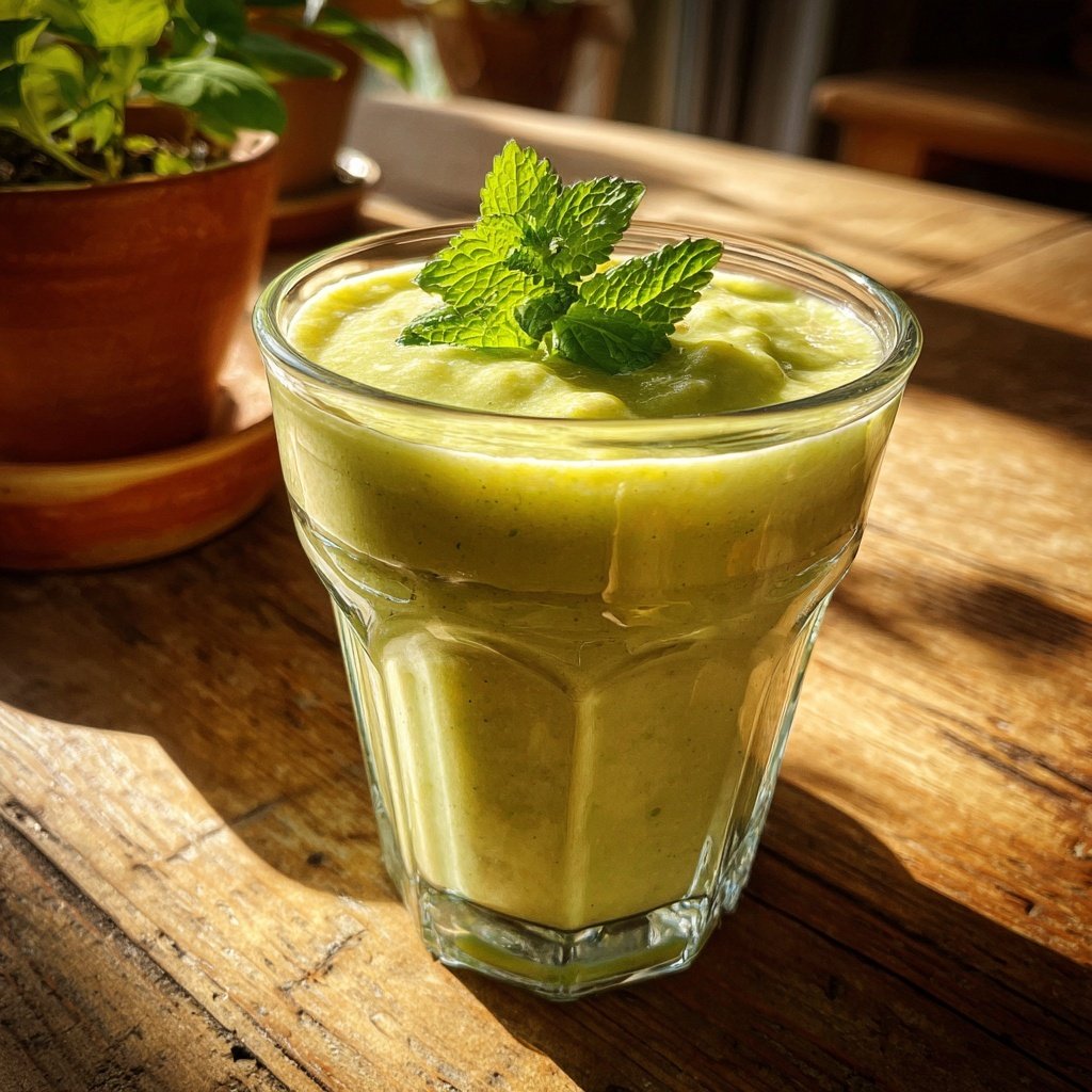 Fruchtiger Avocado Smoothie