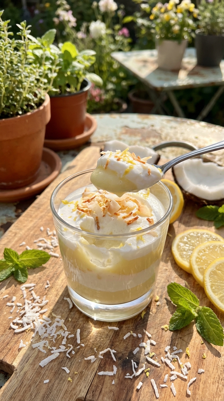 Limoncello Kokos Parfait