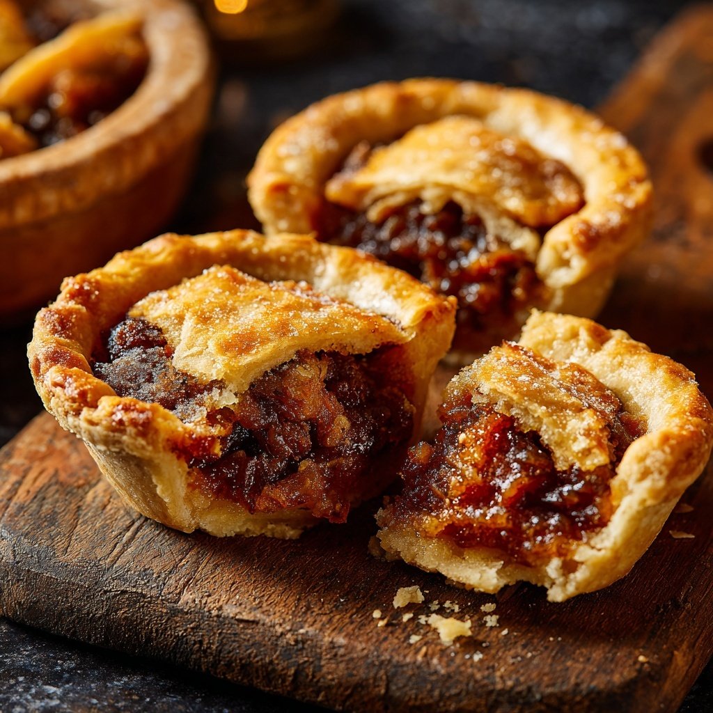 Glutenfreie Mince Pies mit Mandeln