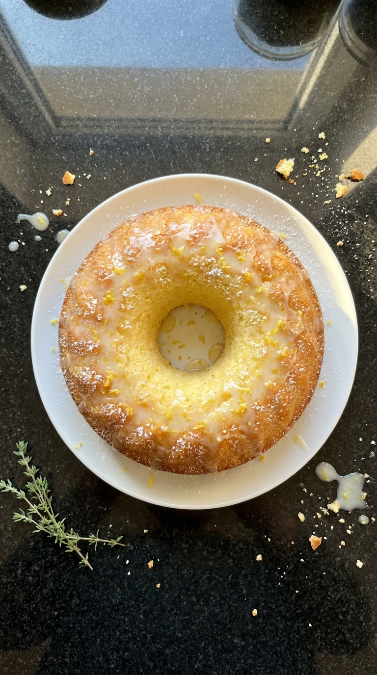 Limoncello Rührkuchen mit Aroma