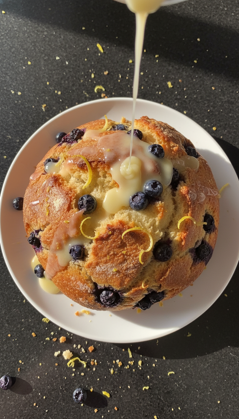 Sauerteig Heidelbeer Zitronen Glück​