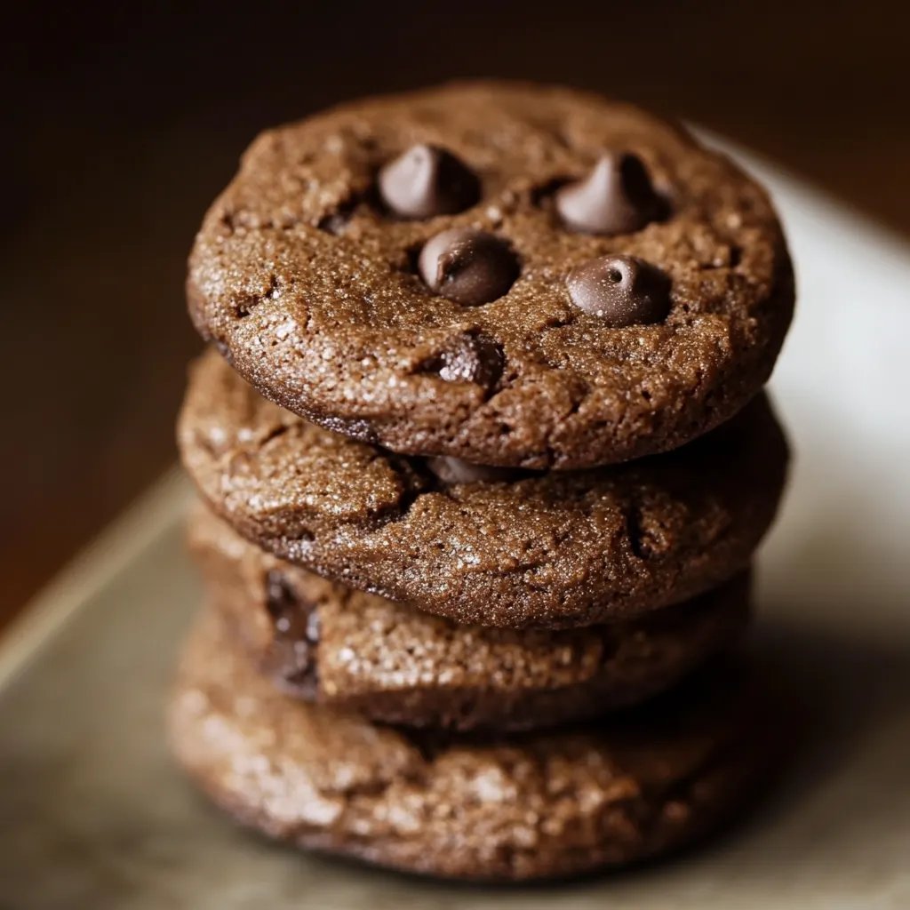 Dicke Espresso-Schokoladenkekse
