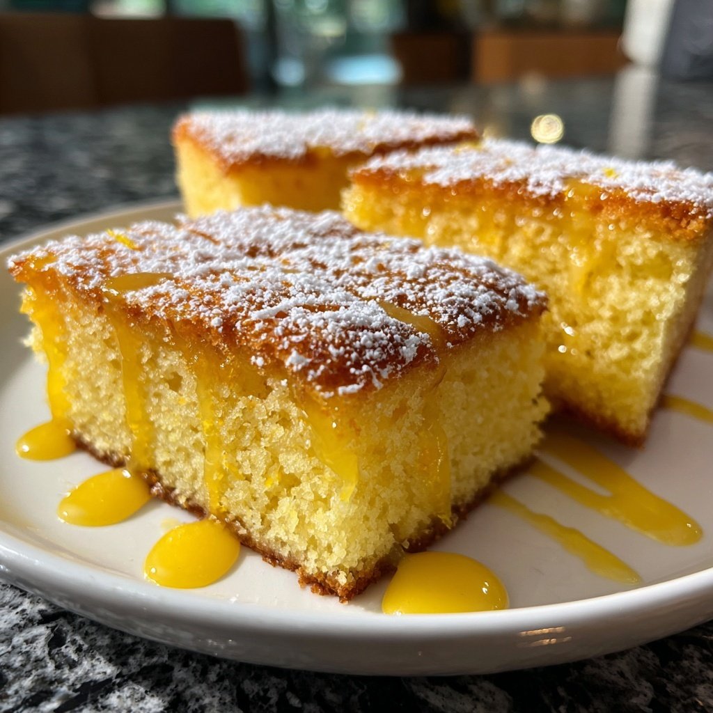 Meyer Zitronen Schachbrett Kuchen