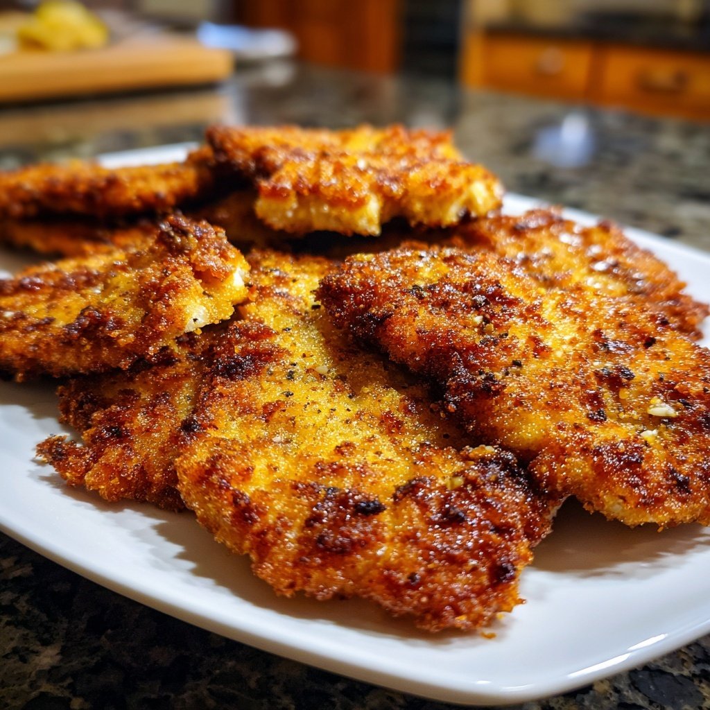 Crispy Chicken Schnitzel
