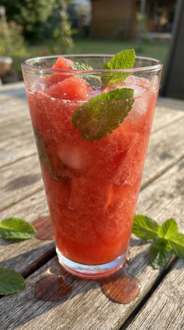 Wassermelonen Minz Cooler