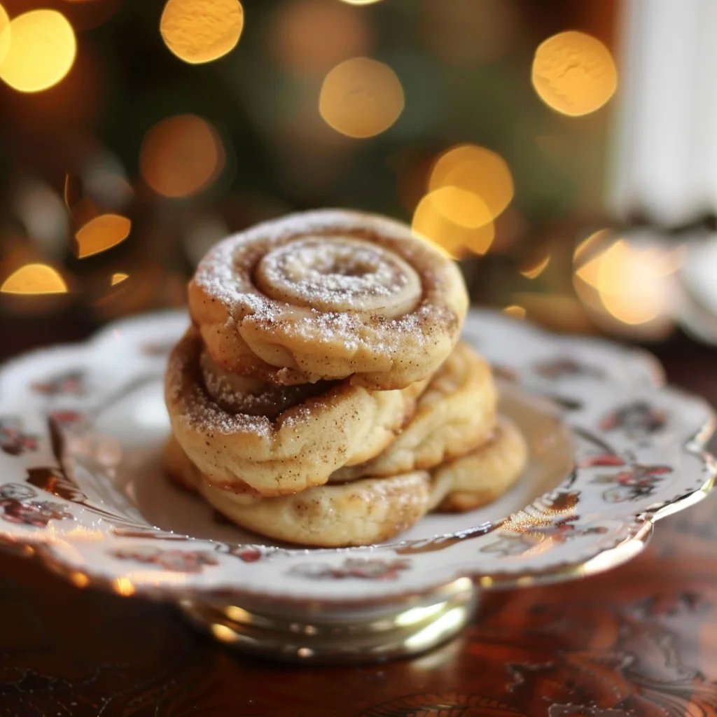 ZIMTSCHNECKENPLÄTZCHEN