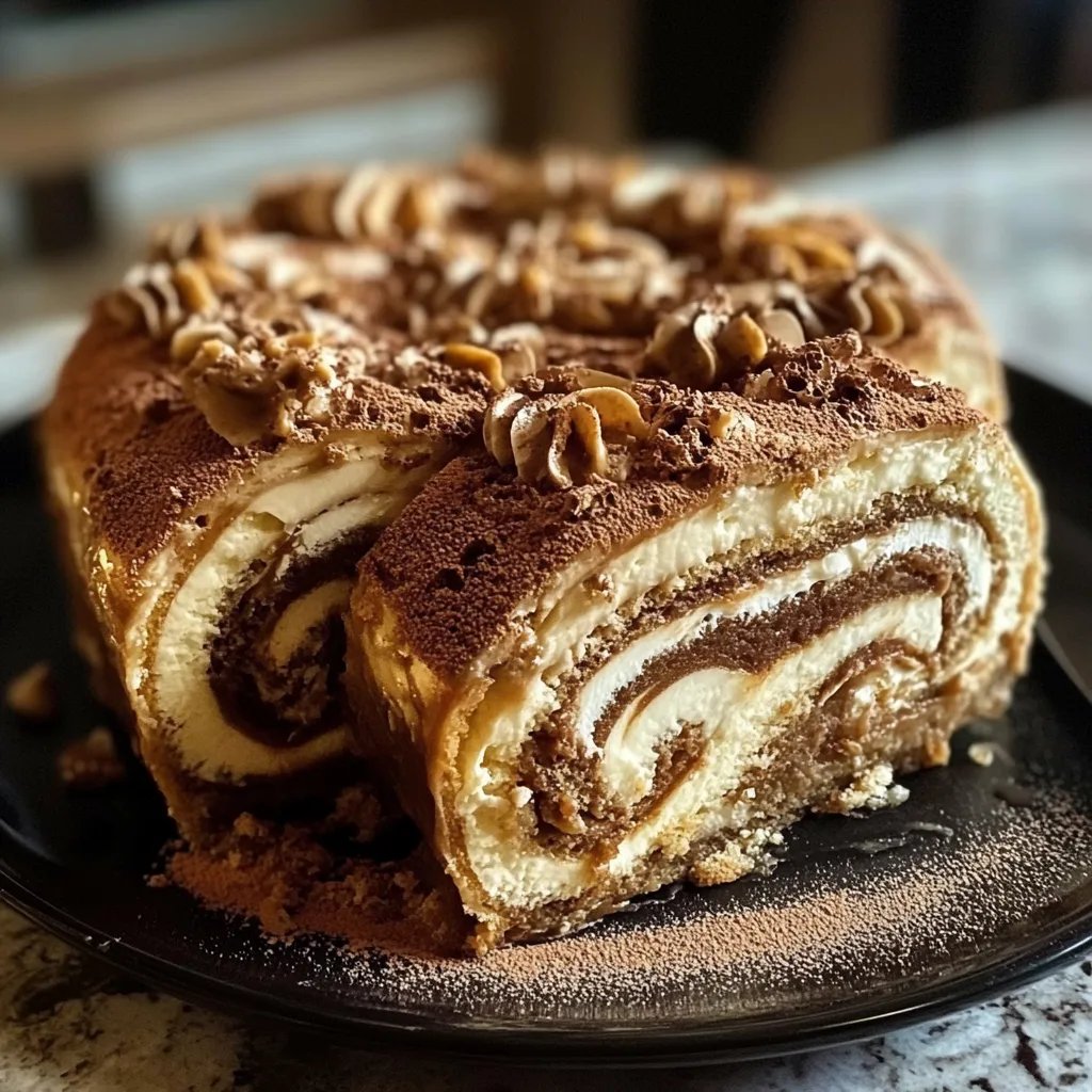 Zimtschnecken-Käsekuchen