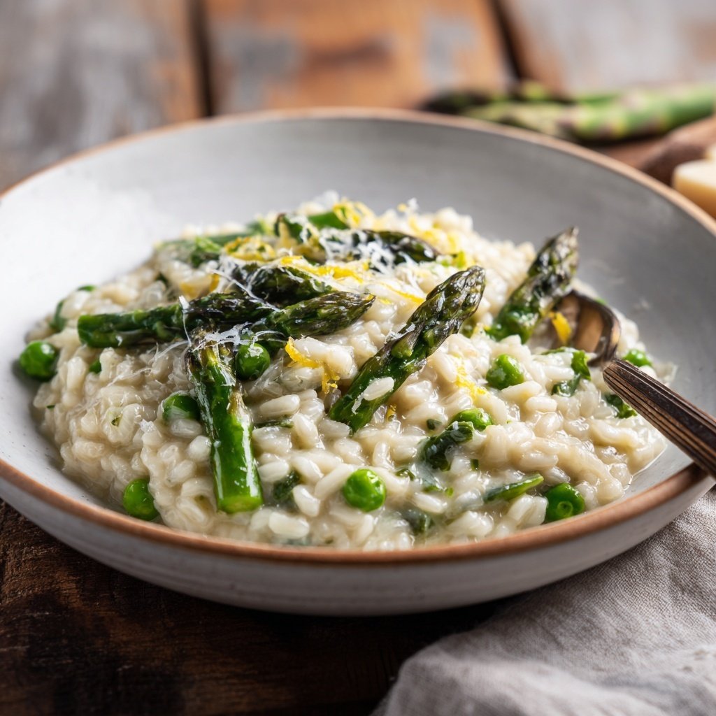 Herzhaftes Frühlingsrisotto