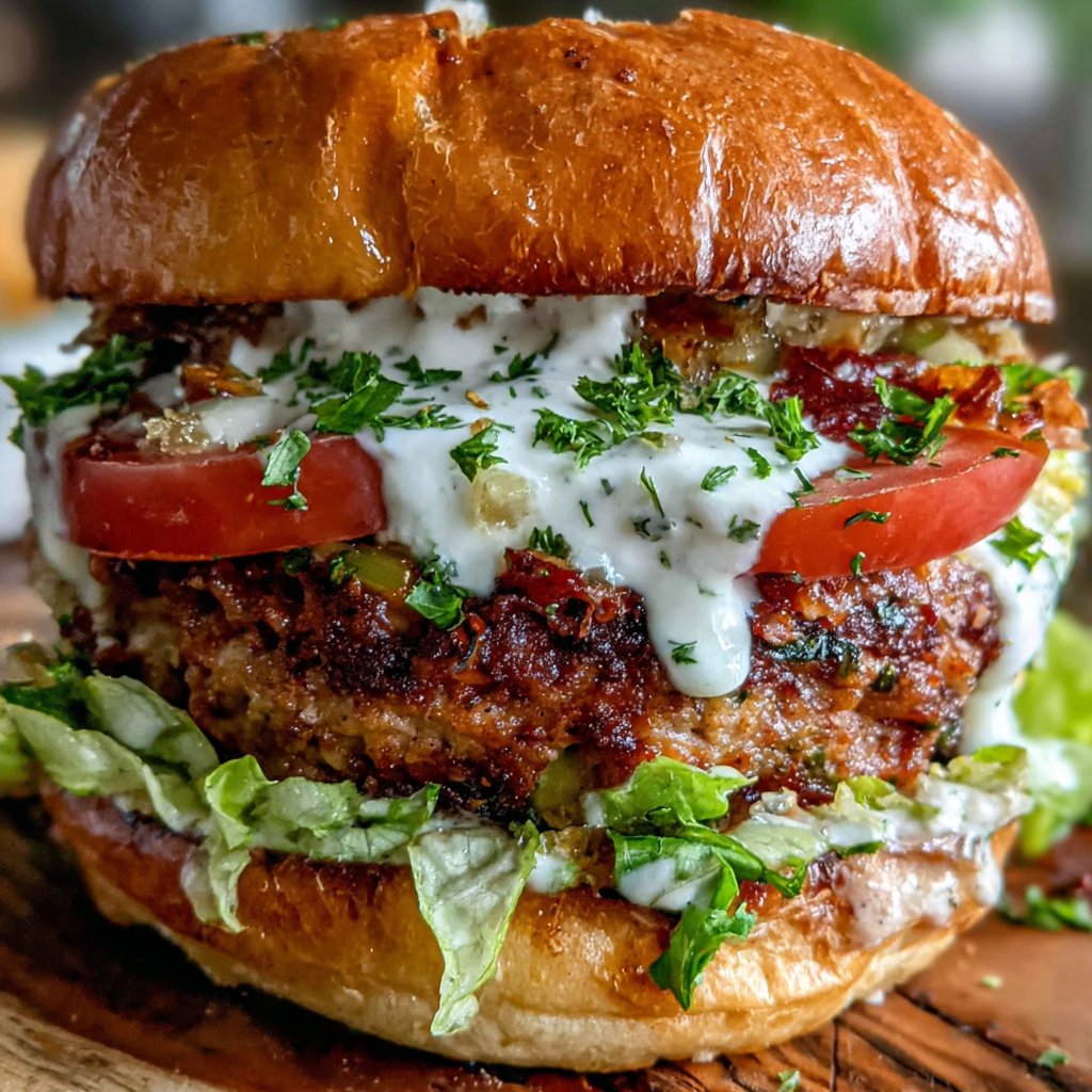 Herzhafte Türkische Putenburger