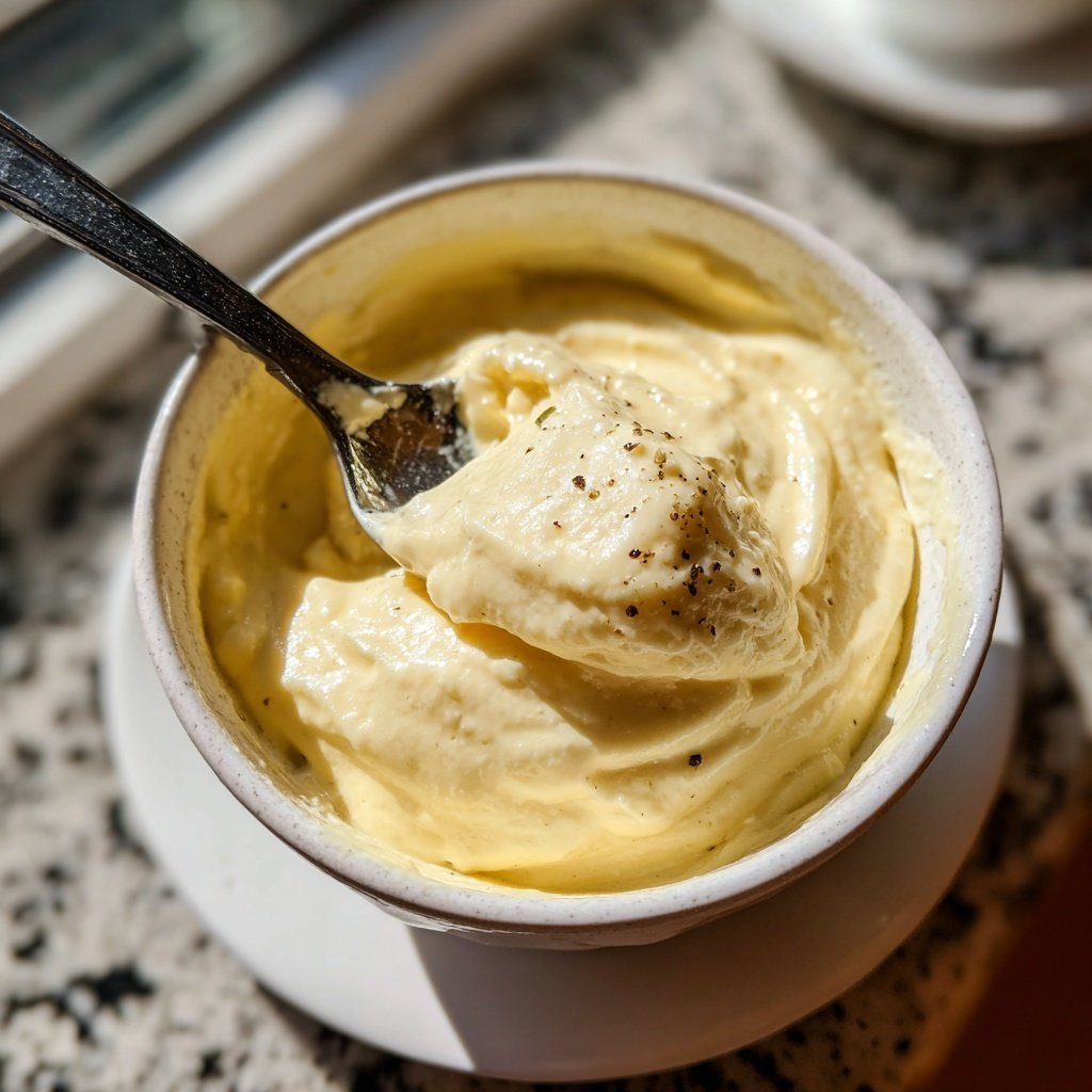 Klassische Hausgemachte Aioli Mayonnaise