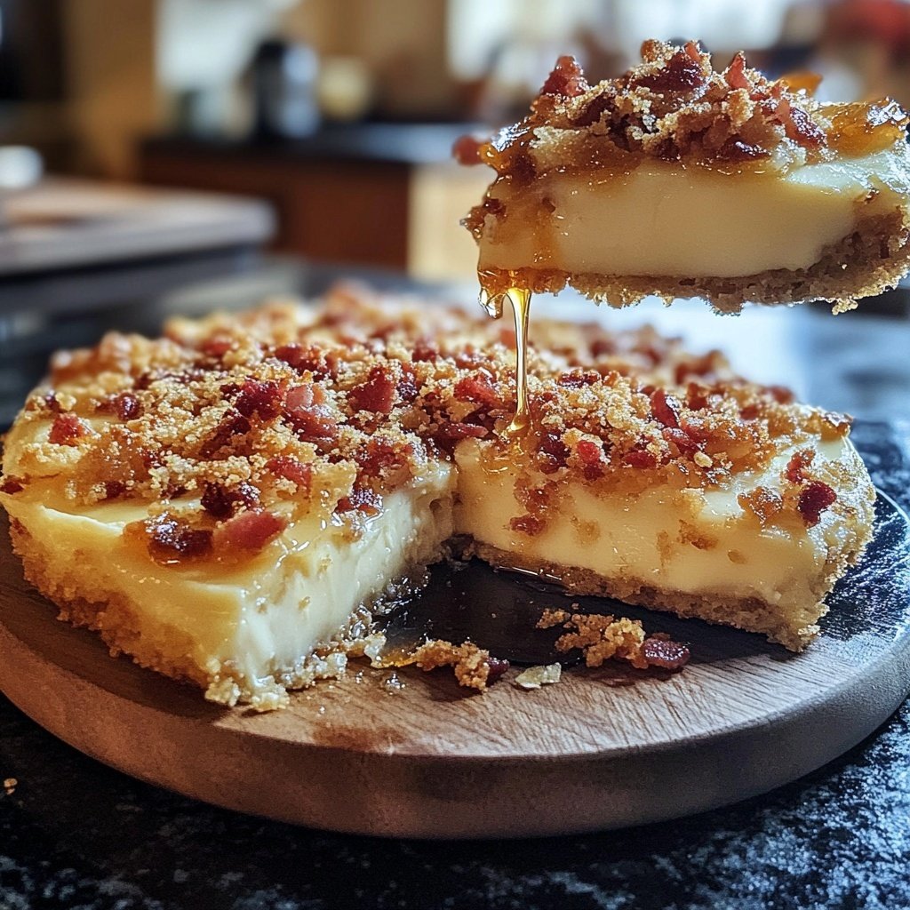 Ziegenkäsetaler mit Honig-Speck-Crumble