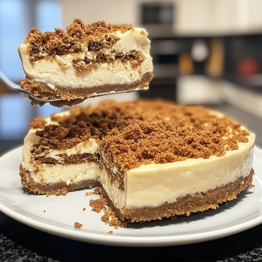 Würziger Spekulatius-Cheesecake ohne Backen