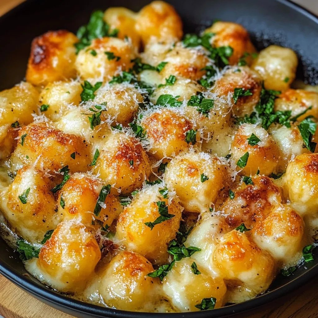 Die besten gebratenen Käse-Brokkoli-Gnocchi