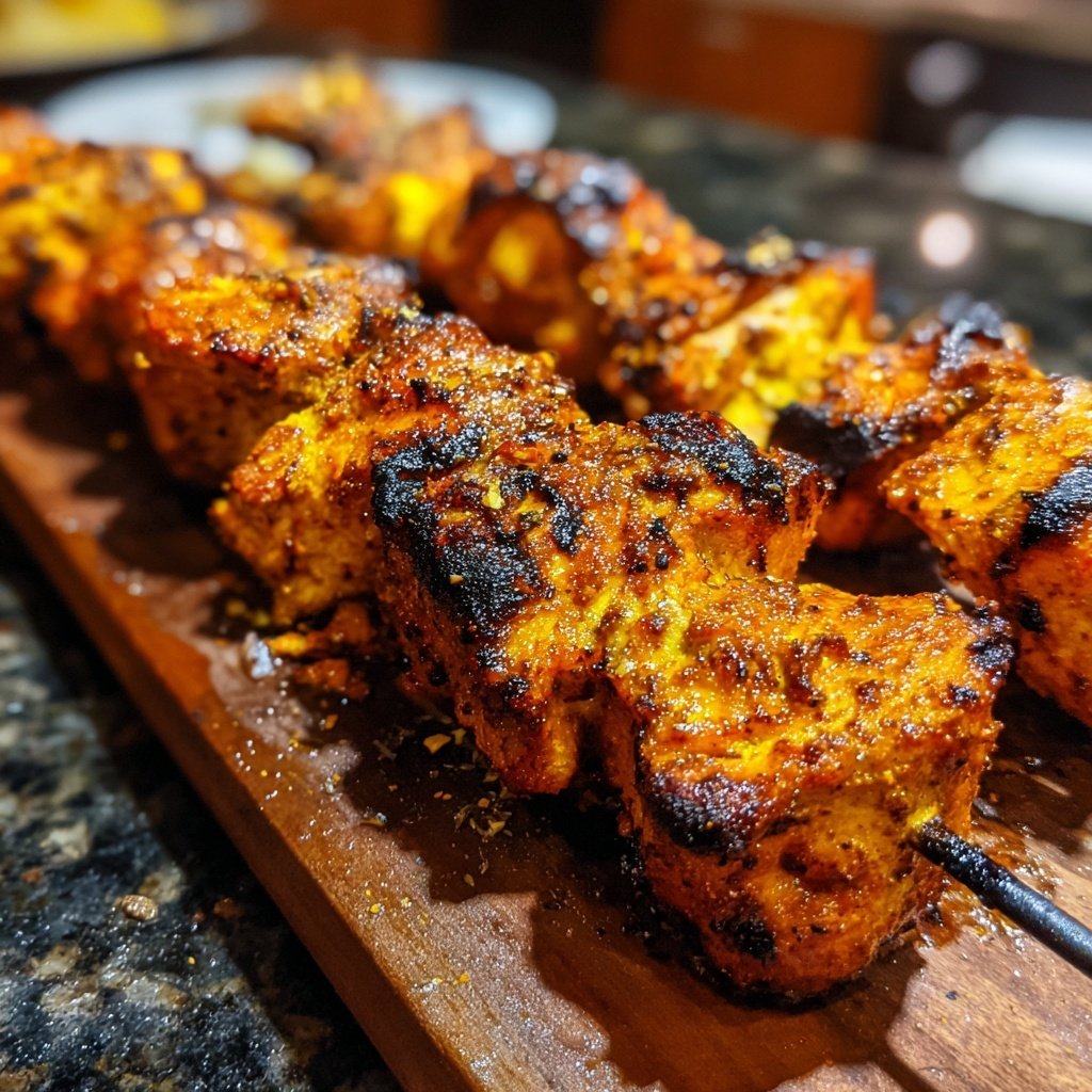 Tandoori Chicken Skewers
